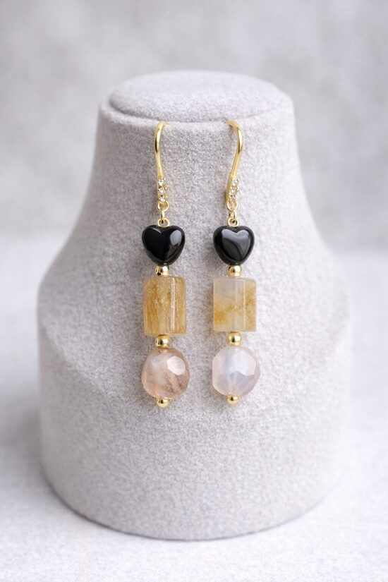 Dabīgo pērļu auskari